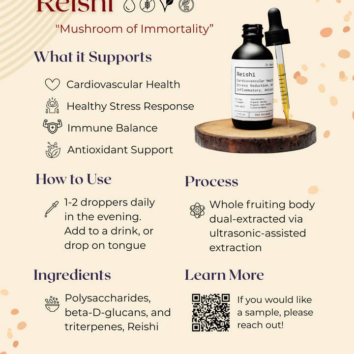 Ambrosia Harvest - Mushroom Supplements - Wholesale Tincture - Reishi Mushroom Supplement2