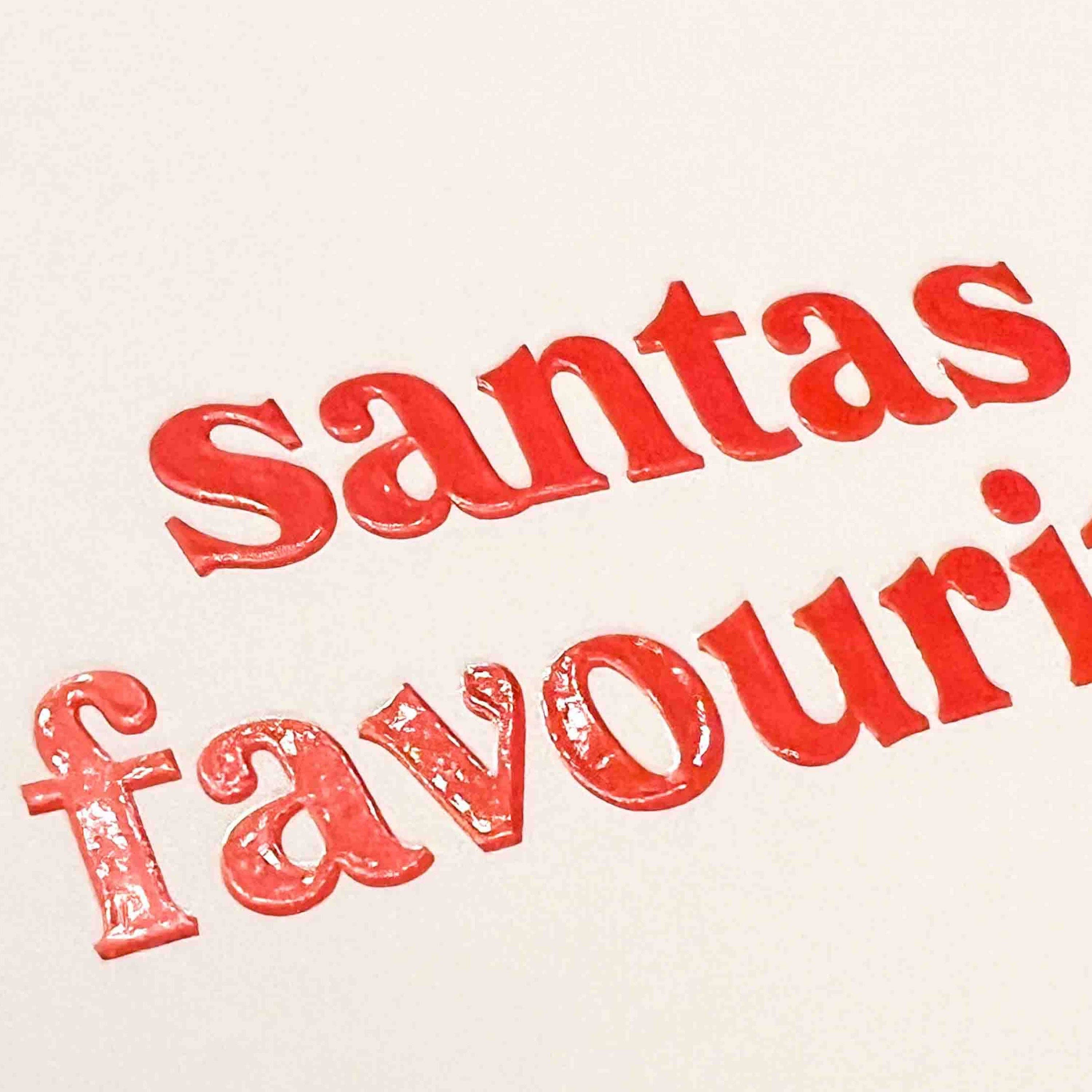 Frau Hansen - Wholesale Postcard - Postcard Santa's Favourite (Pack of 6)1