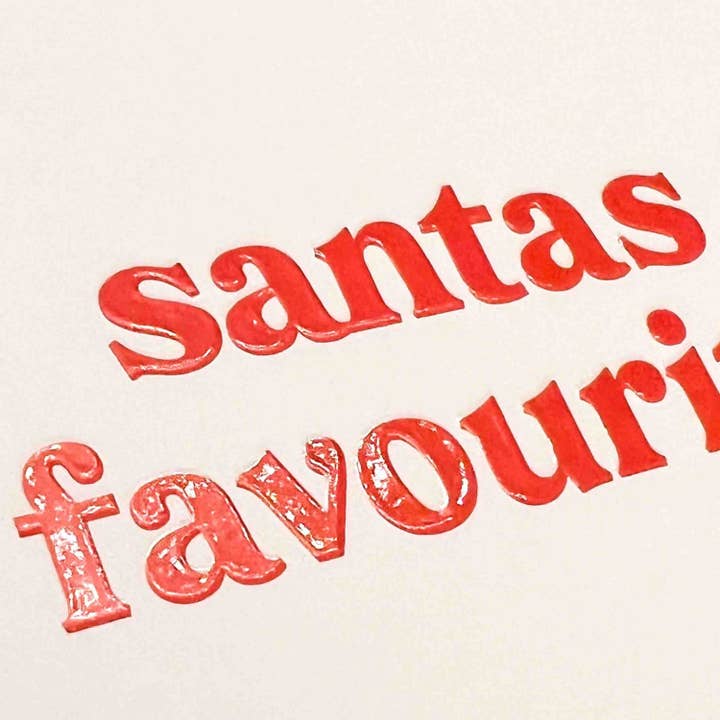 Frau Hansen - Venta al por mayor Tarjeta postal - Postal Santa's Favourite (VE 6 unidades)1