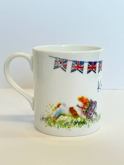 Mustard & Gray Ltd – wholesale Coffee mug – Catch Me If You Can Coronation 250ml Mug - Limited Ed1