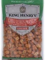 Chili Lemon Peanuts (H) for wholesale by King Henry's