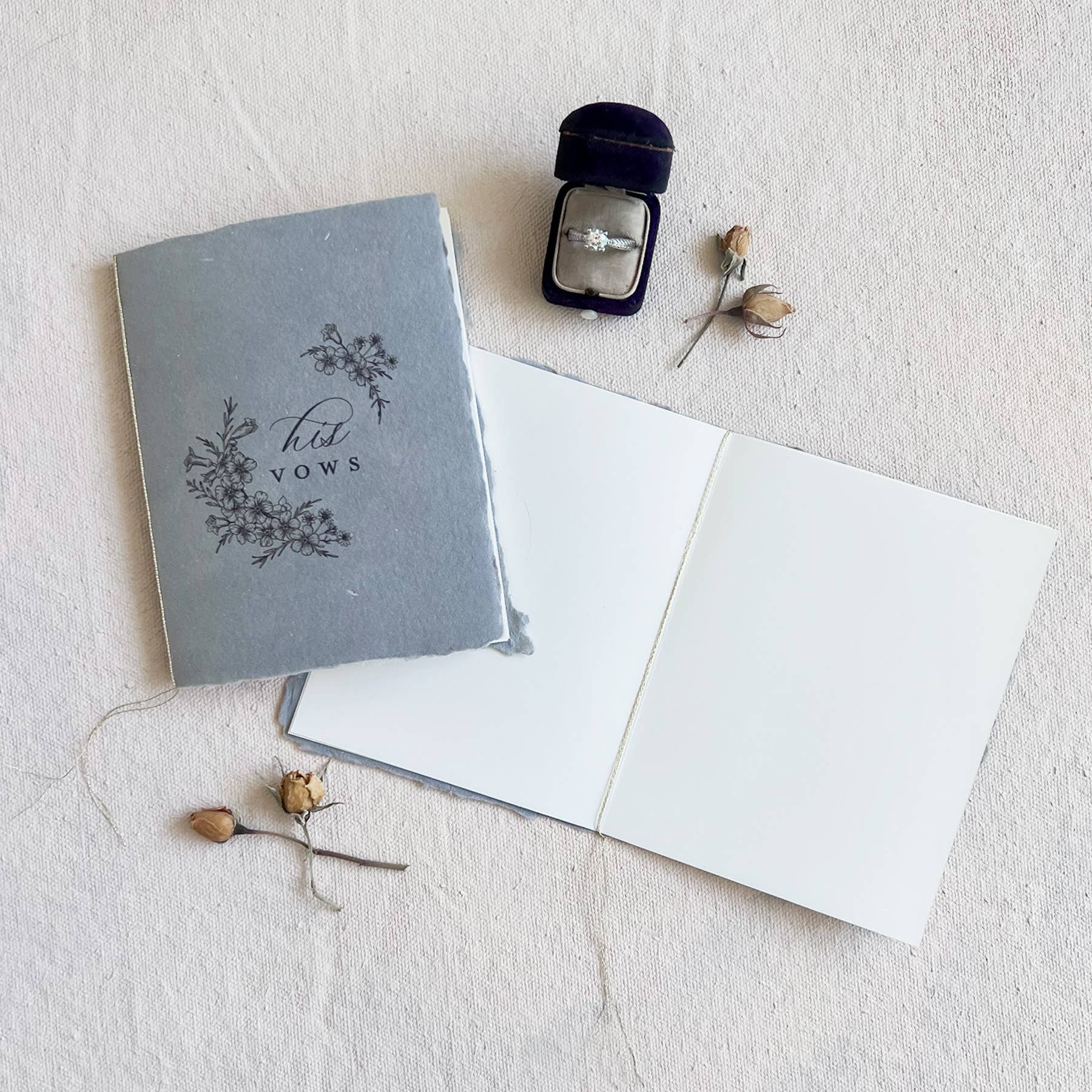 Marfim Livros de votos de casamento para venda a revendedores na Faire3