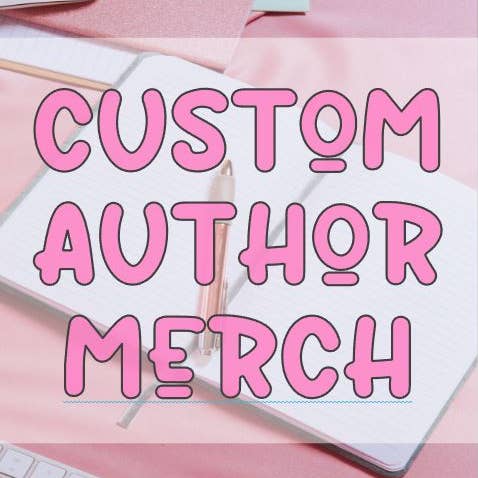 Custom Author Merch - Bookmarks - Stickers for wholesale by Wild & Wicked Designs