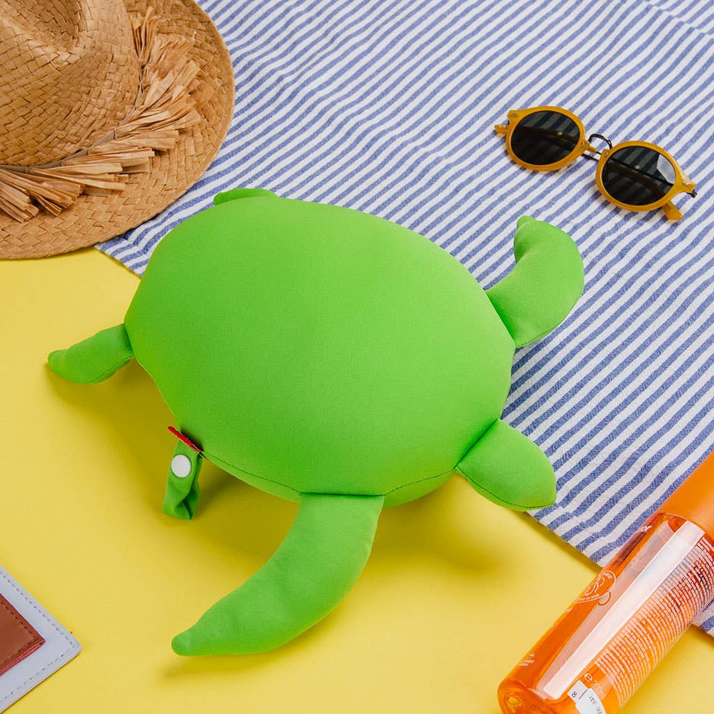 Balvi - Wholesale Beach Accessories - Summer Turtle beach cushion green polyester1
