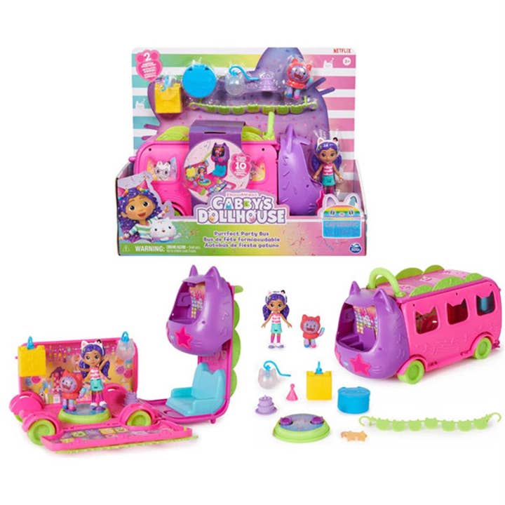 Transformación del Disco Bus Gabby y la Casa Mágica para venta al por mayor de TSJJ