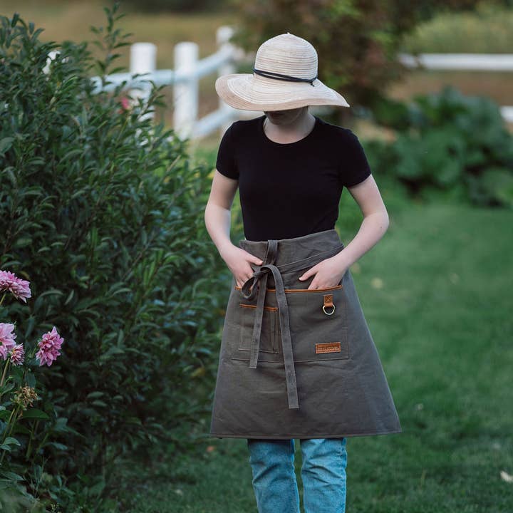 Steel & Clover – Großhandel Schürzen – Townsite Allzweckschürze aus Segeltuch6