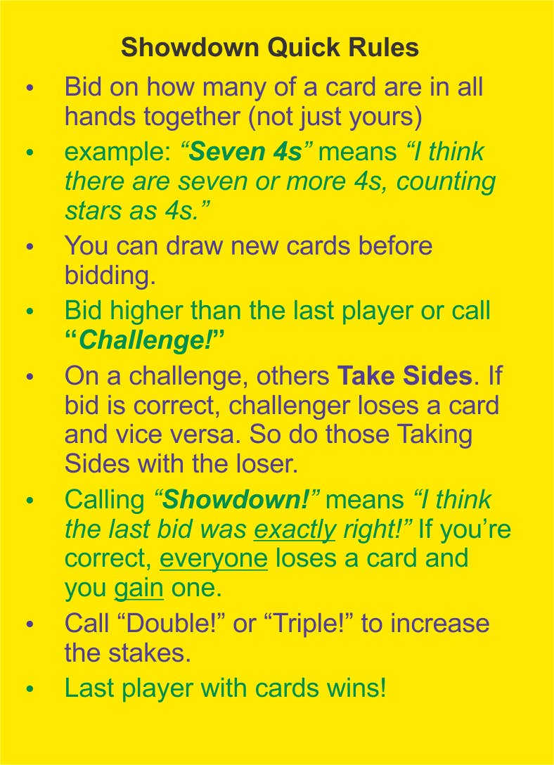 Enginuity Games - Wholesale Card Game - FREE Script cards - teach your staff, teach your customers11