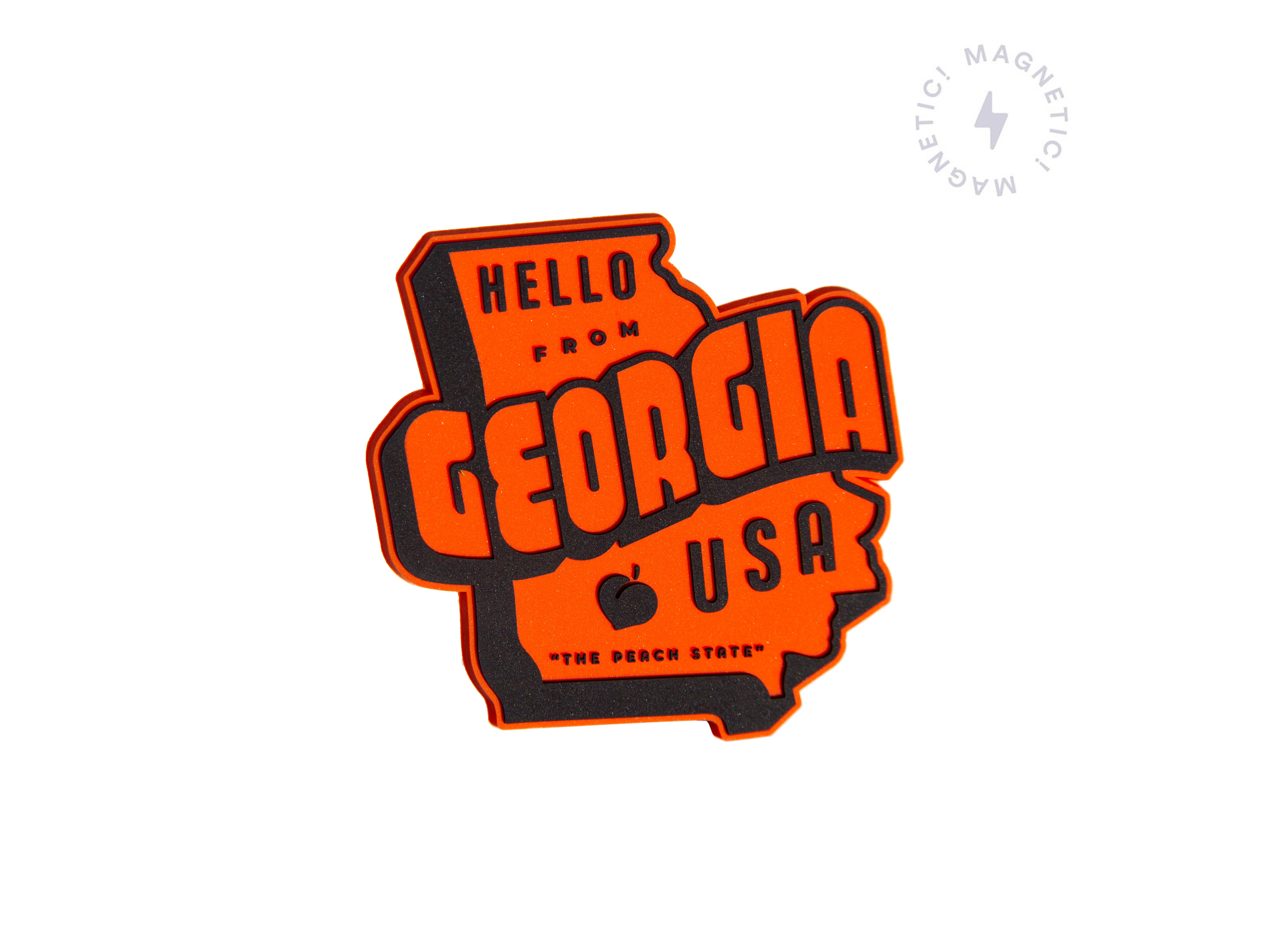 Stuff Worldwide - Wholesale Magnet - Hello From Georgia State Magnet1