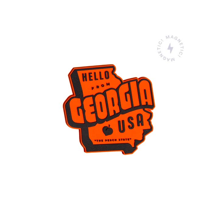 Stuff Worldwide - Wholesale Magnet - Hello From Georgia State Magnet1
