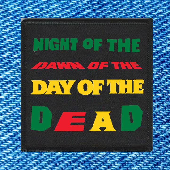 O patch da Trilogia dos Mortos por atacado de Inked Up Merch