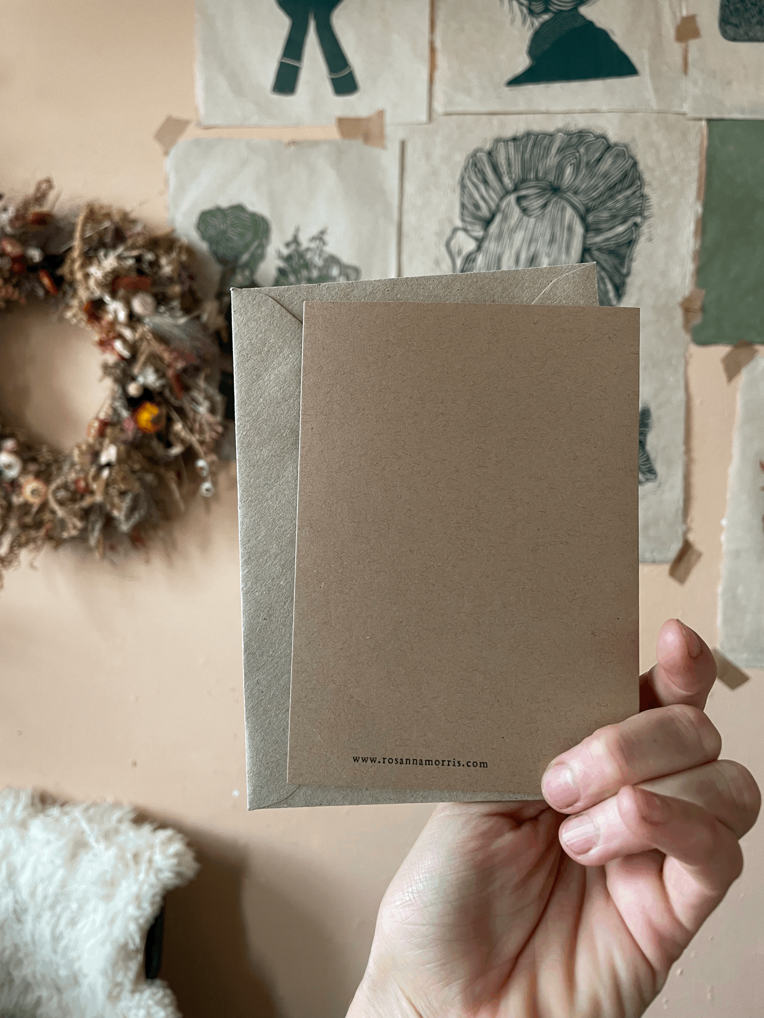 Rosanna Morris - Wholesale Everyday Greeting Card - Poppy - Greeting Card1