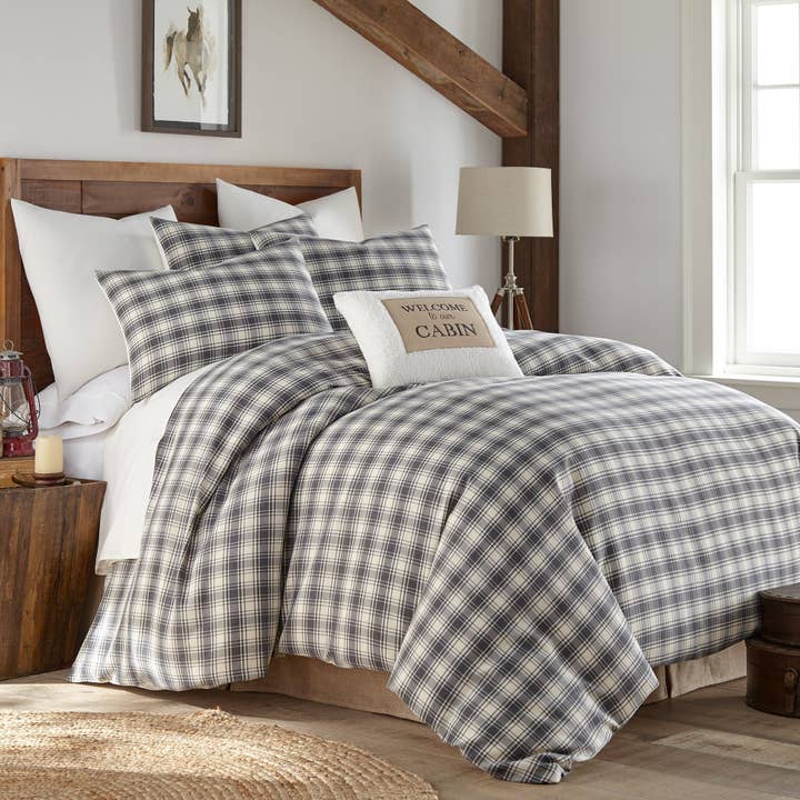 Gris Parure de lit Paddock en vente sur Faire