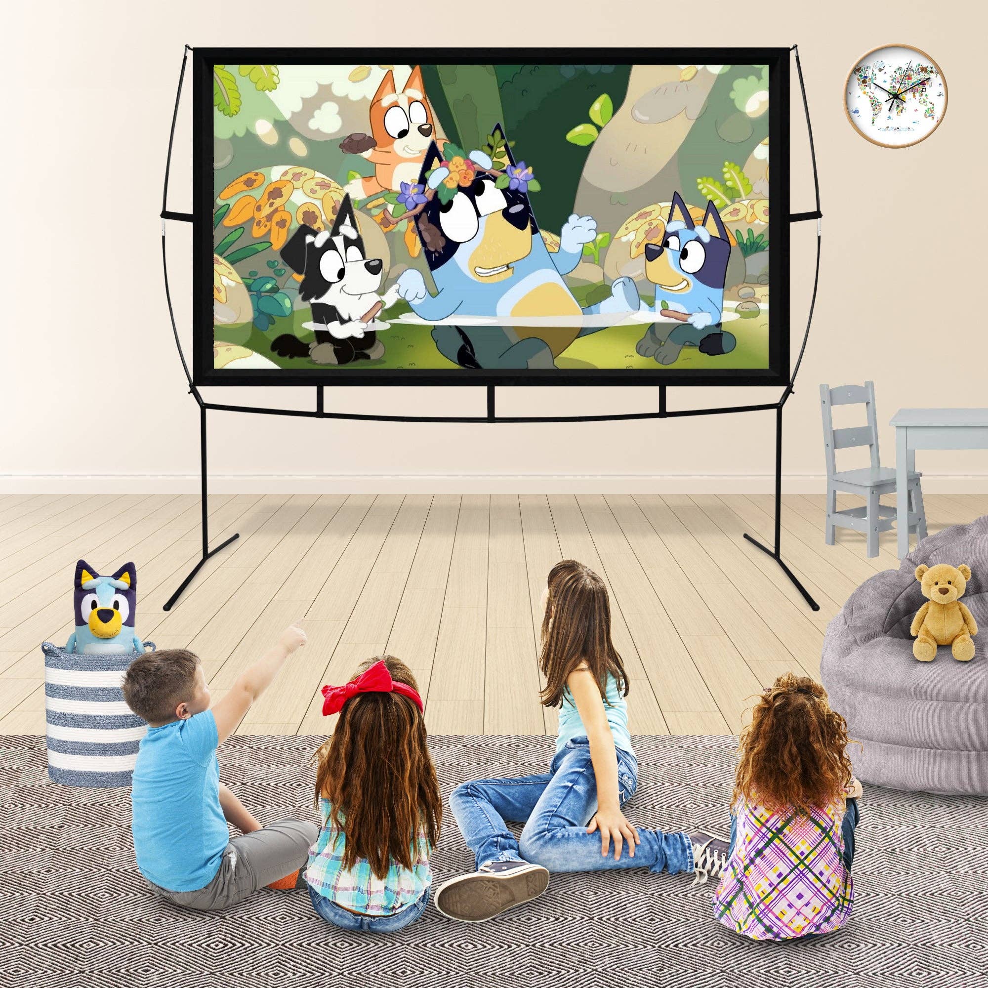 KHOMO GEAR - Wholesale Outdoor Ornament/Decor - Portable Screen Projector Easy Assembly9