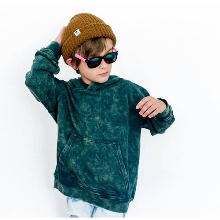 Holland Ave Clothing - Wholesale Hoodie - Kids - Kids Stonewash Hoodie | Boys Fall Hoodie