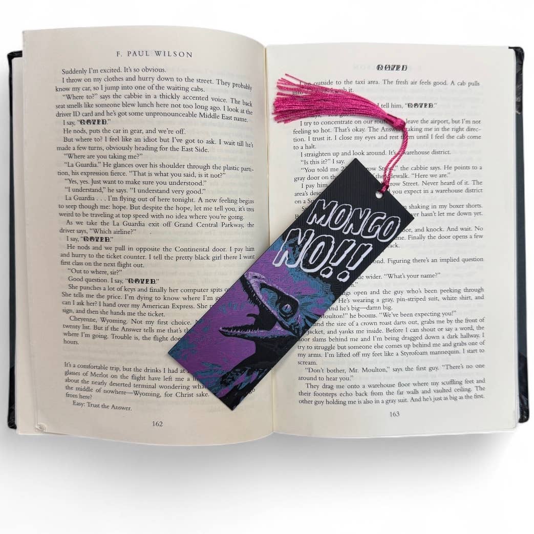 Twisted Layers - Wholesale Bookmark - MONGO NO!! Dungeon Crawler Carl Inspired 3D Bookmark5