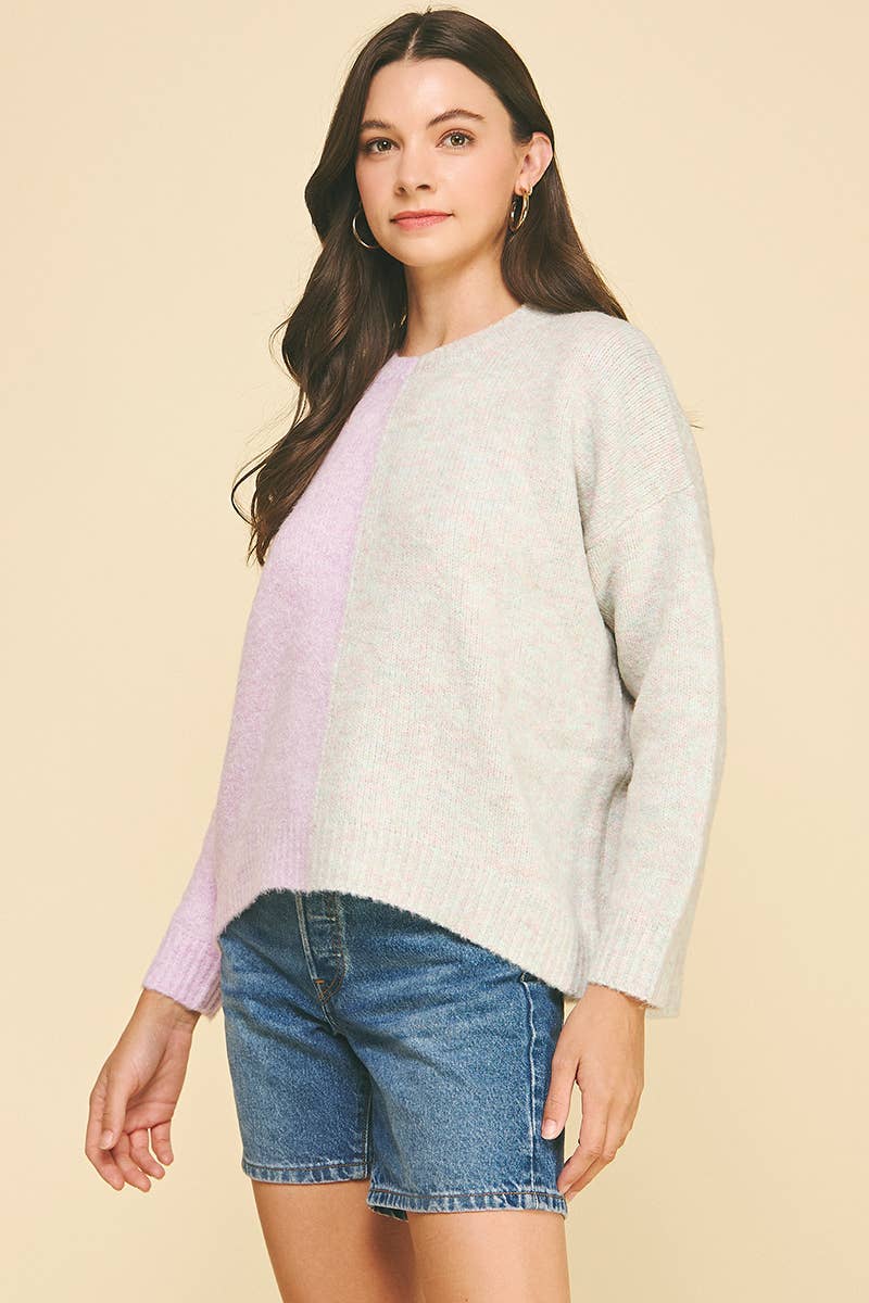 PINCH - Wholesale Pullover-trui - Dames - COLORBLOCK TRUI - 3276WS14