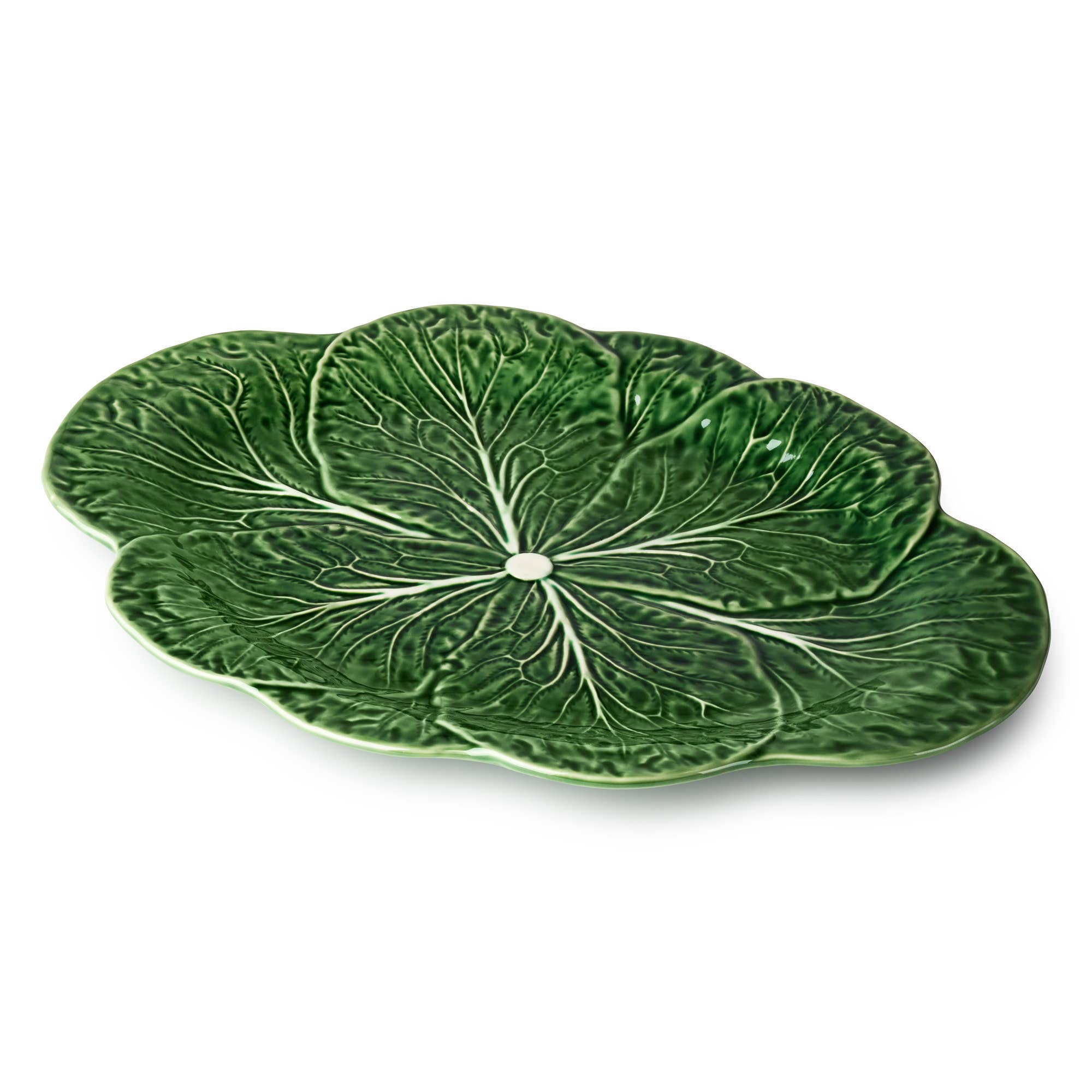 Certified International – wholesale Platter – Le Jardin Cabbage 3-D Oval Platter 17in x 12.5in2