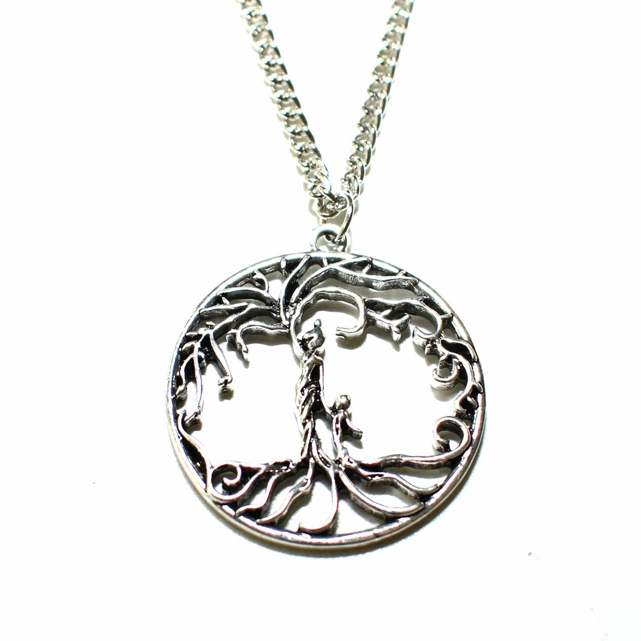 Laurent Scott Collection - Wholesale Pendant/Charm Necklace - Tree of Life Mother With 1 Child Necklace0