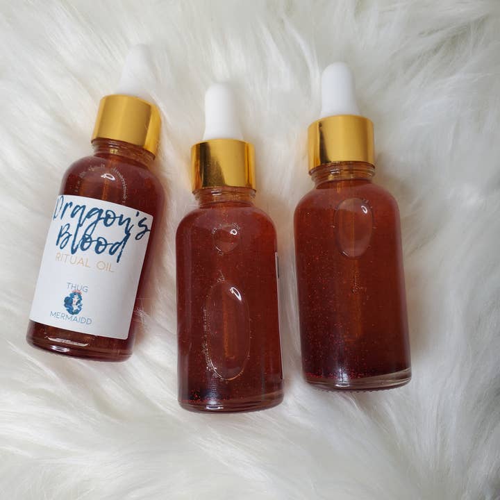 THUG MERMAIDD - Venta al por mayor Artículo de meditación - Aceite ritual de sangre de dragón