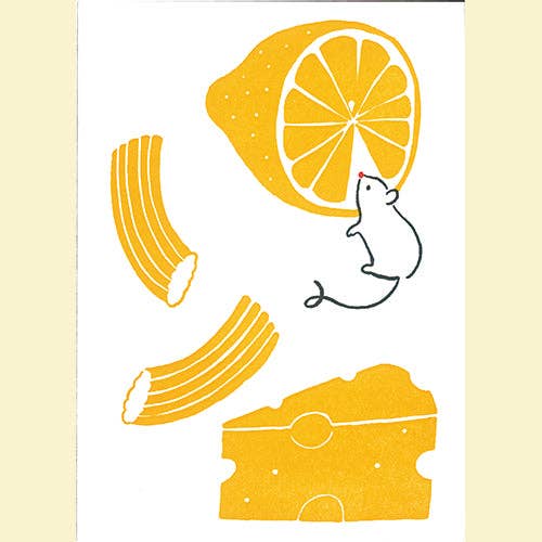 Konno Drukken Wenskaart Muis L19S006 voor wholesale door Greeting Life America