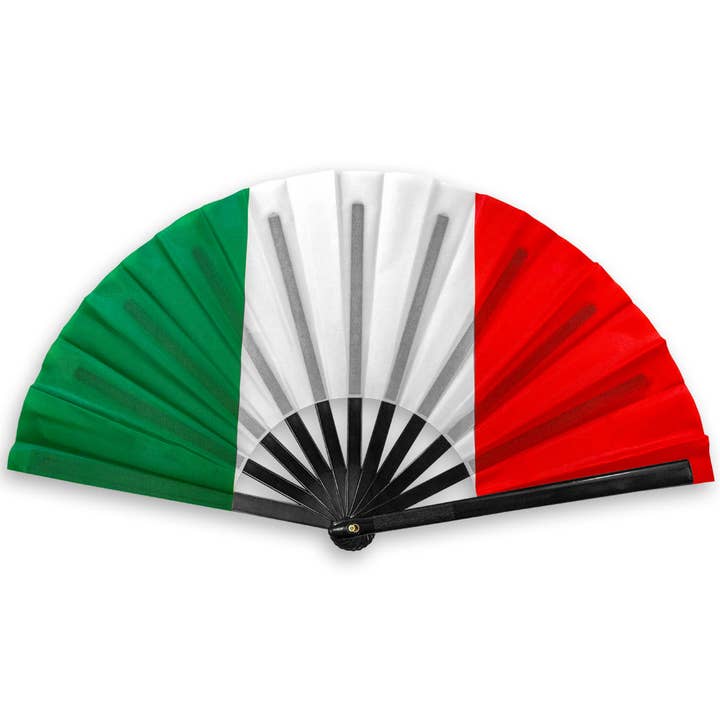 Italy X-Large Hand Fan for wholesale by Flags Importer