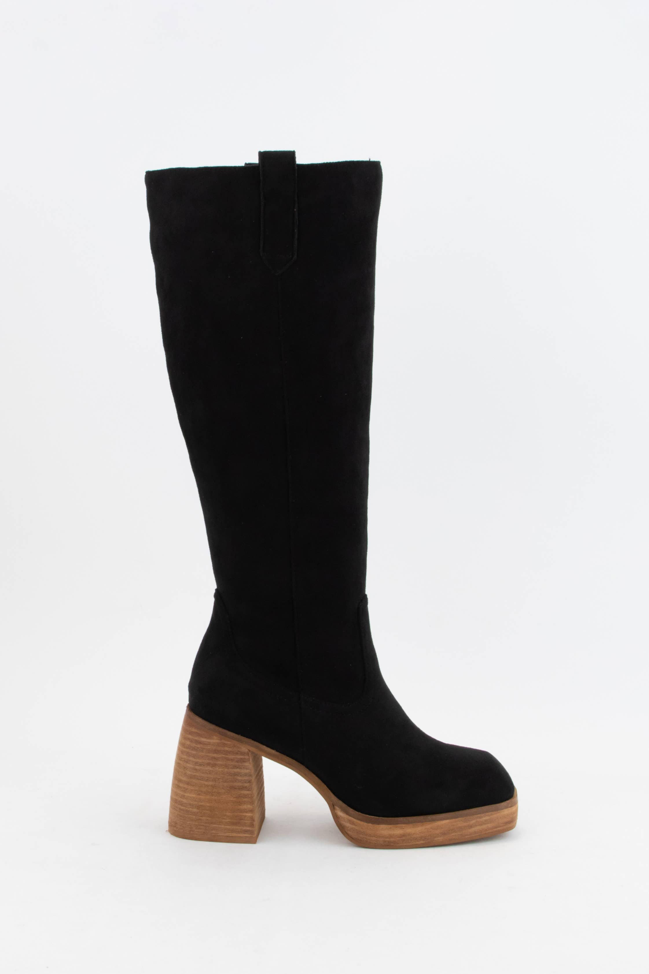 CCOCCI - Wholesale Boots - Women's - ALYSSA CHUNKY PLATFORM HEEL SLIM FIT TALL BOOTS10