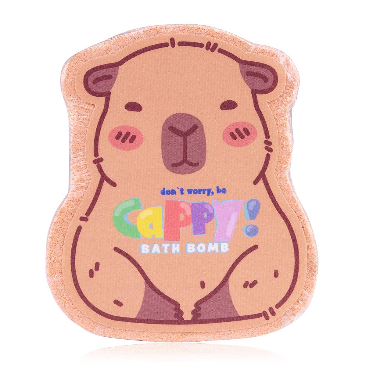 Accentra - Wholesale Bath Bomb/Fizz - Bath bomb CAPYBARA COLLECTION, bath ball in bathtub1