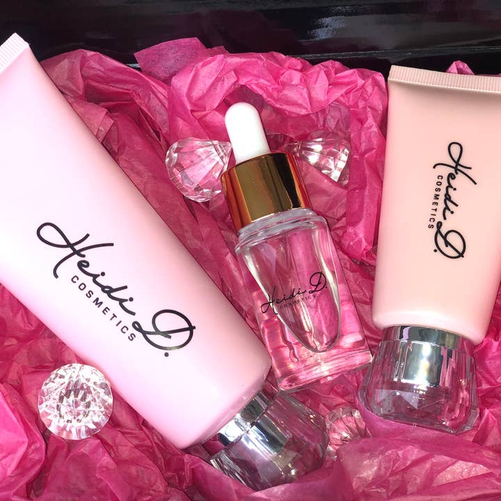 Skin care set for wholesale by Heidi D Cosmetics