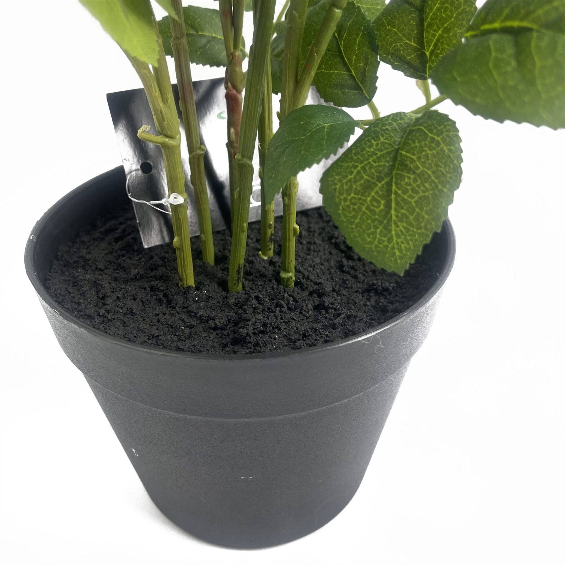 Leaf Design UK LTD – Engroshandel Kunstige blomster – Kunstige blomster Rose Bush Potted Deluxe Meget realistisk3