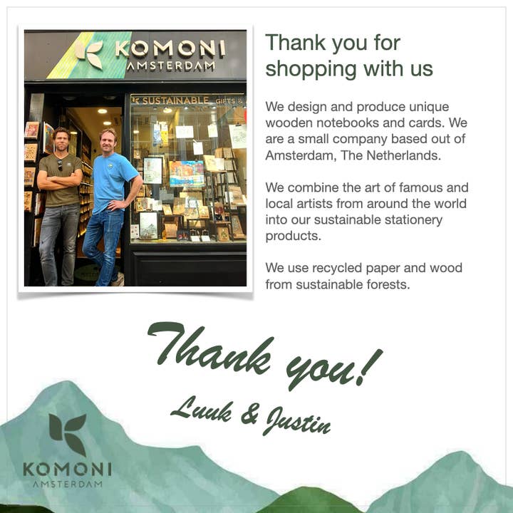KOMONI Amsterdam – wholesale Babykort – Pop-up-kort för nyfödd pojke