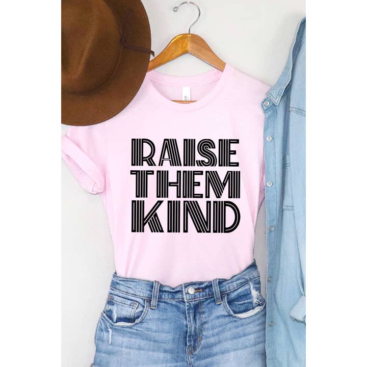 BLUME & CO. - Wholesale T-Shirt (Graphic) - Women's - RAISE THEM KIND Graphic Tee3