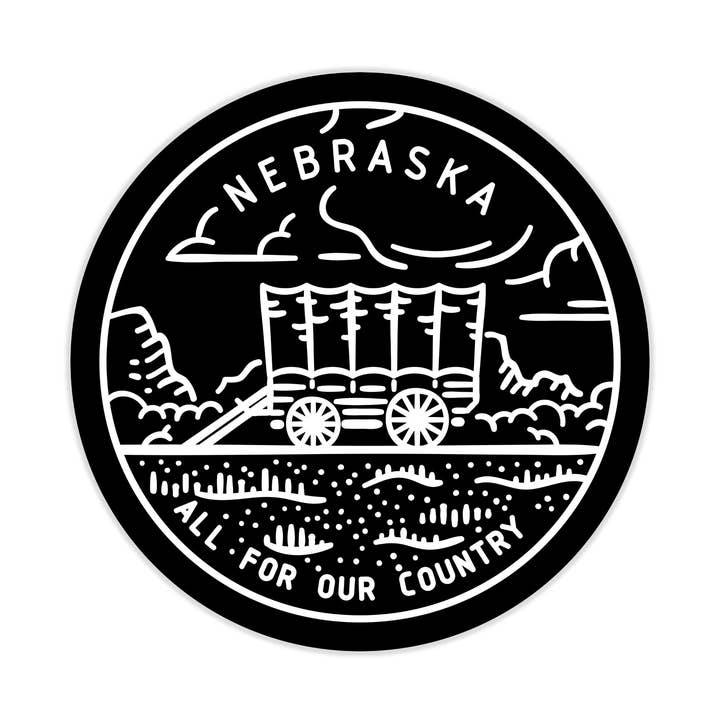 The Northwest Store - Wholesale Sticker - Nebraska State Motto Sticker0