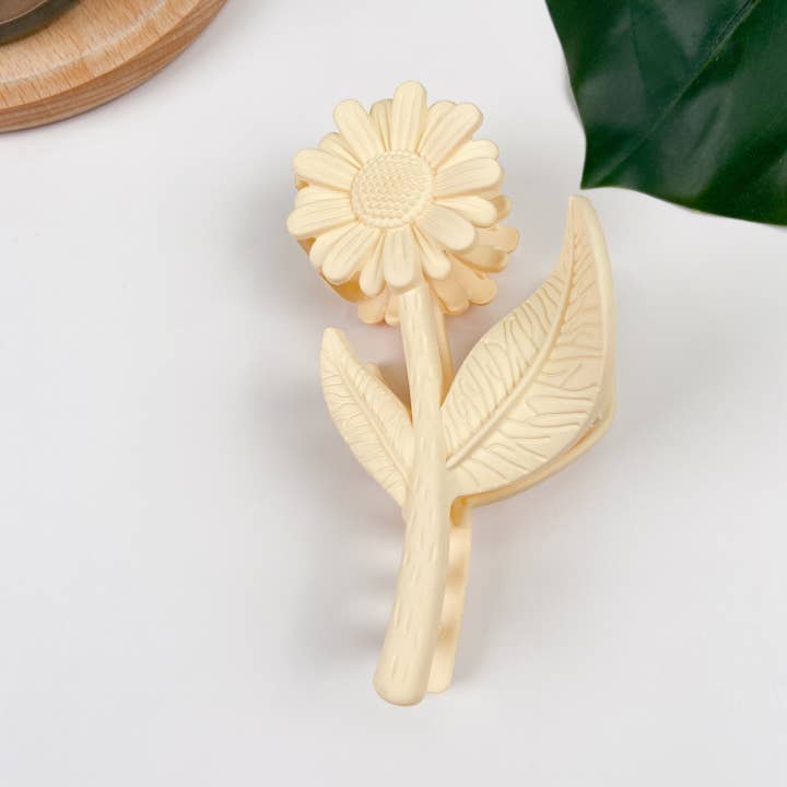 SoapElenGlen - Wholesale Hair Clip - Women's - sunflower Hair clip
