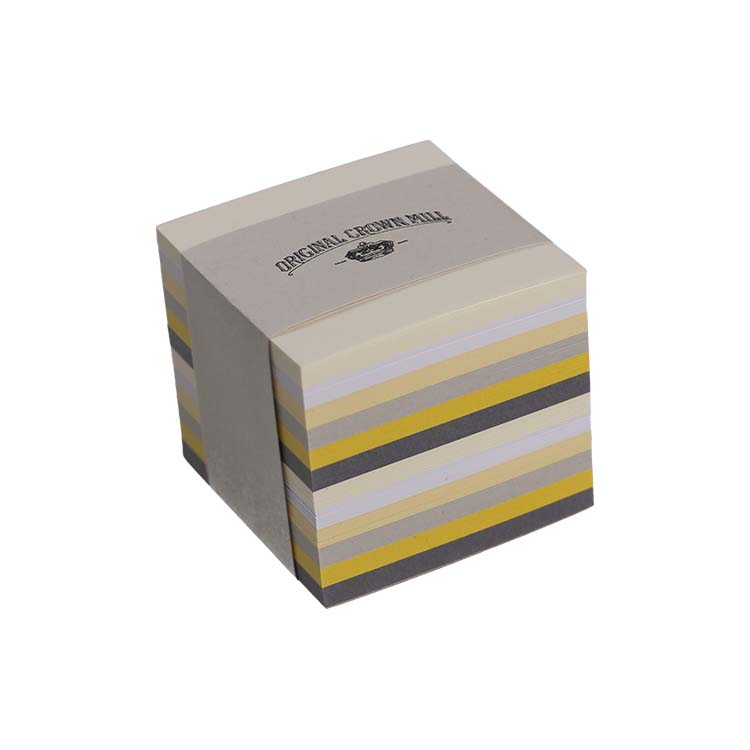 Royal Posthumus - Venta al por mayor Conjunto de papelería y tarjetas - Crown Mill | Bloc de cubos | 5x5x5 cm6