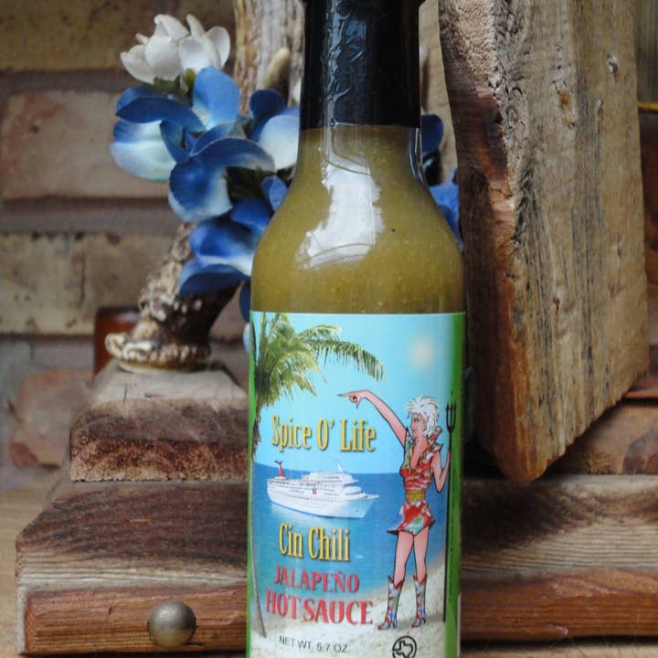 SPICE O' LIFE JALAPENO HOT SAUS voor wholesale door Breathe Easy Infusion LLC
