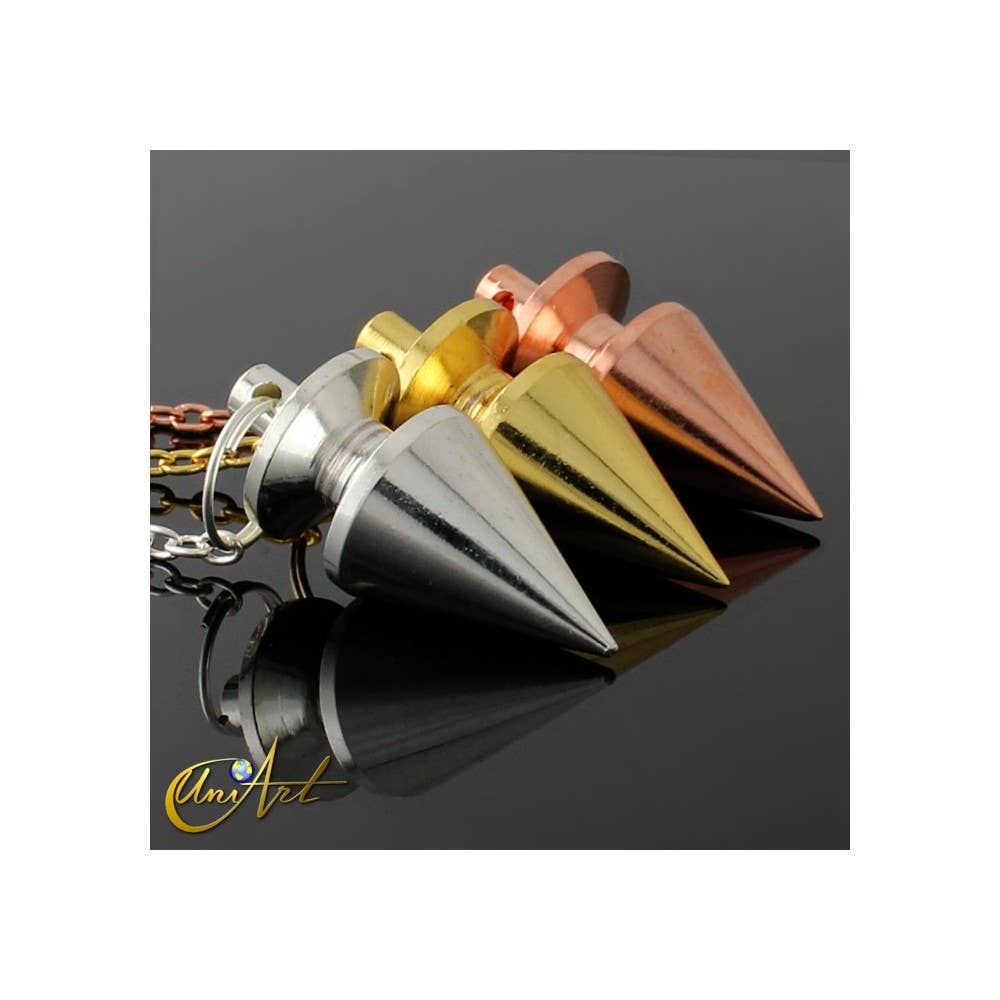 UniArt – wholesale Meditation supplies – Lot of 25 metal pendulums15