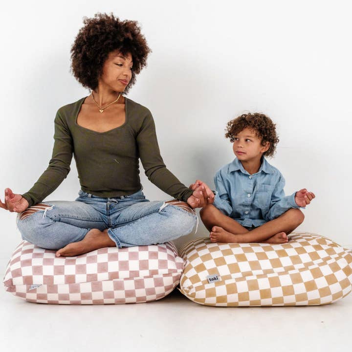 Toki Kids - Wholesale Chair Cushion - Checker Gumdrop Bean Bag4