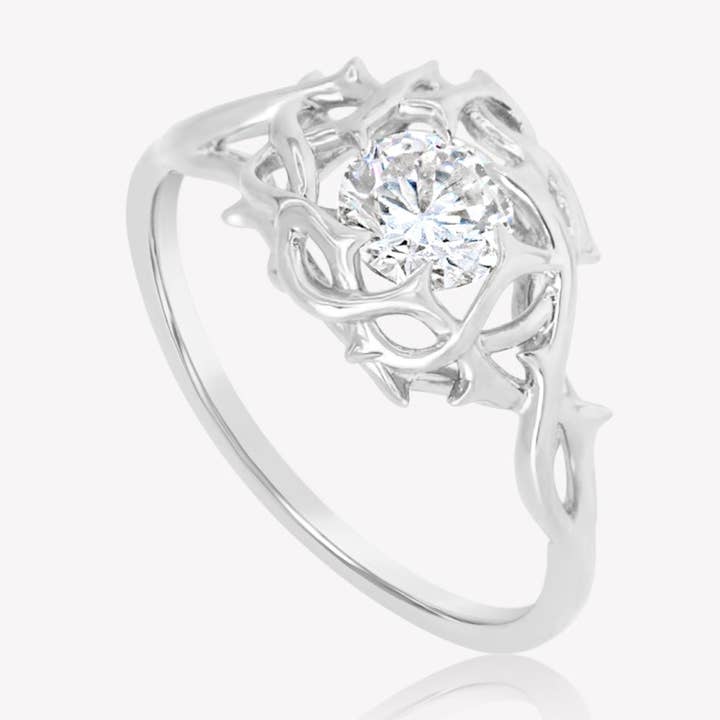 Bague Déclaration Couronne d'Épines pour la vente par Rizen Jewelry