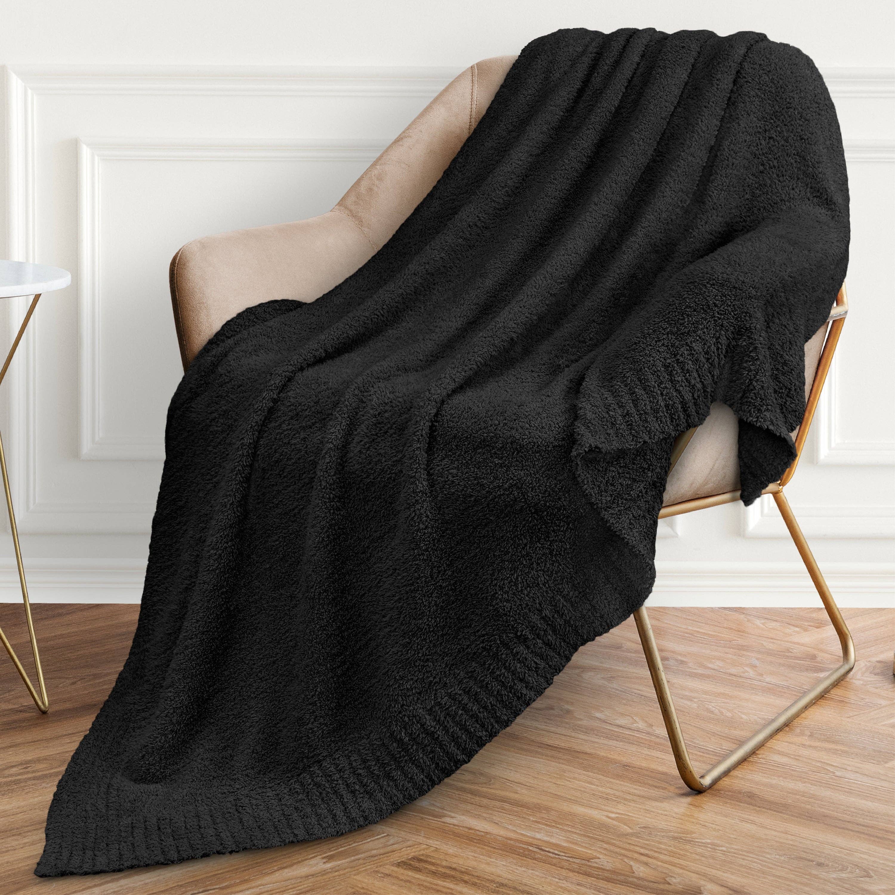 Pavilia – wholesale Throw blanket – Buttery Soft Fluffy Knit Blanket0