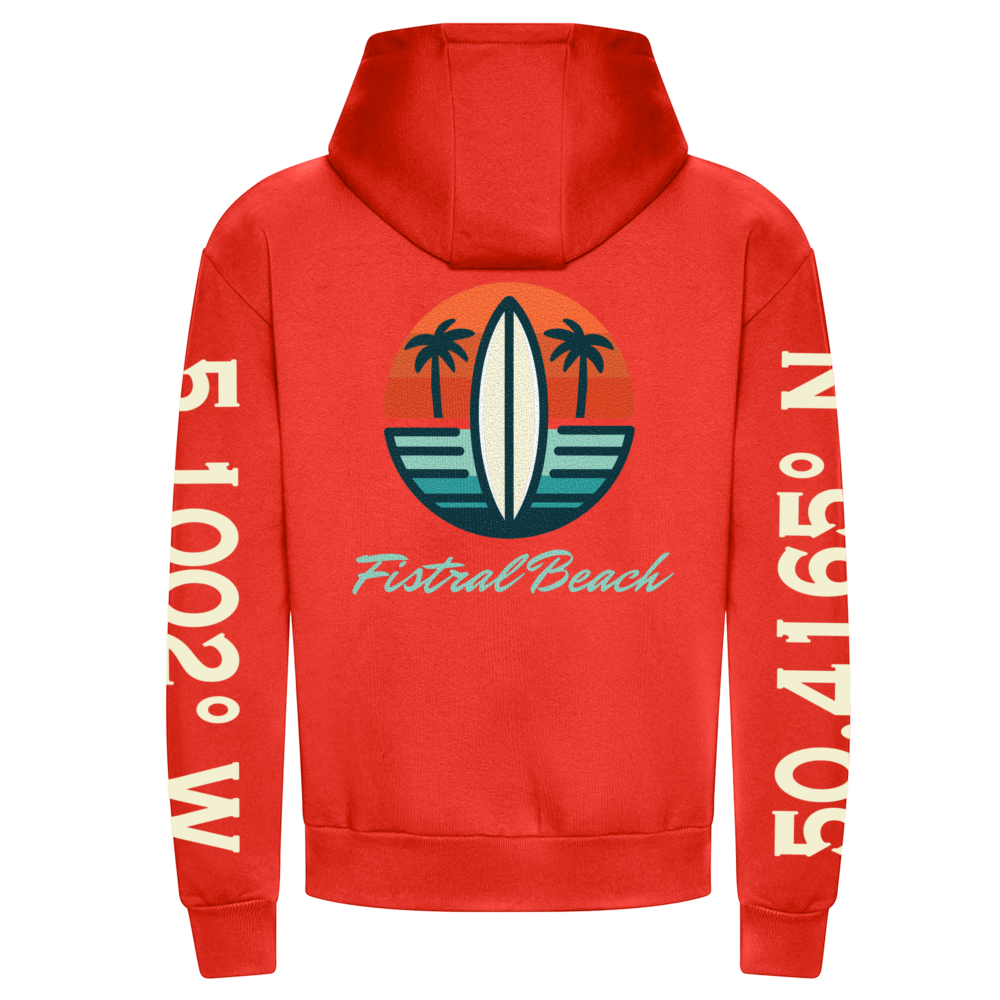 Ocean Wave – wholesale Hoodie – Unisex – Fistral Tide Hoodie3