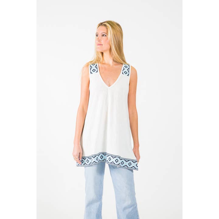 #6199 City Nights Tunic for wholesale by Blue Sky