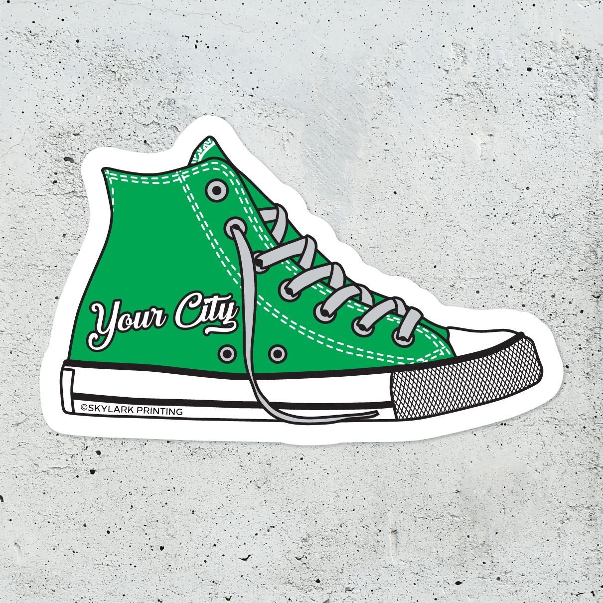 Skylark Printing - Wholesale Sticker - Custom Vintage High Top Shoe  Souvenir Sticker27