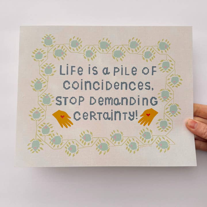 Stapel von Zufällen 8x10" Druck für den Großhandel von Ramona Muse Lambert