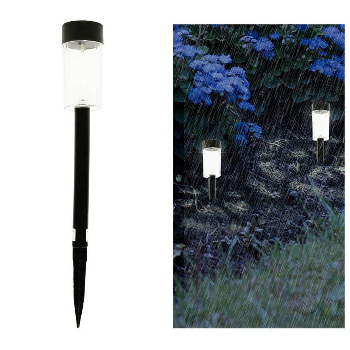 Harley Solar Pathway Lights (Black) for wholesale by Forever Gifts Inc.