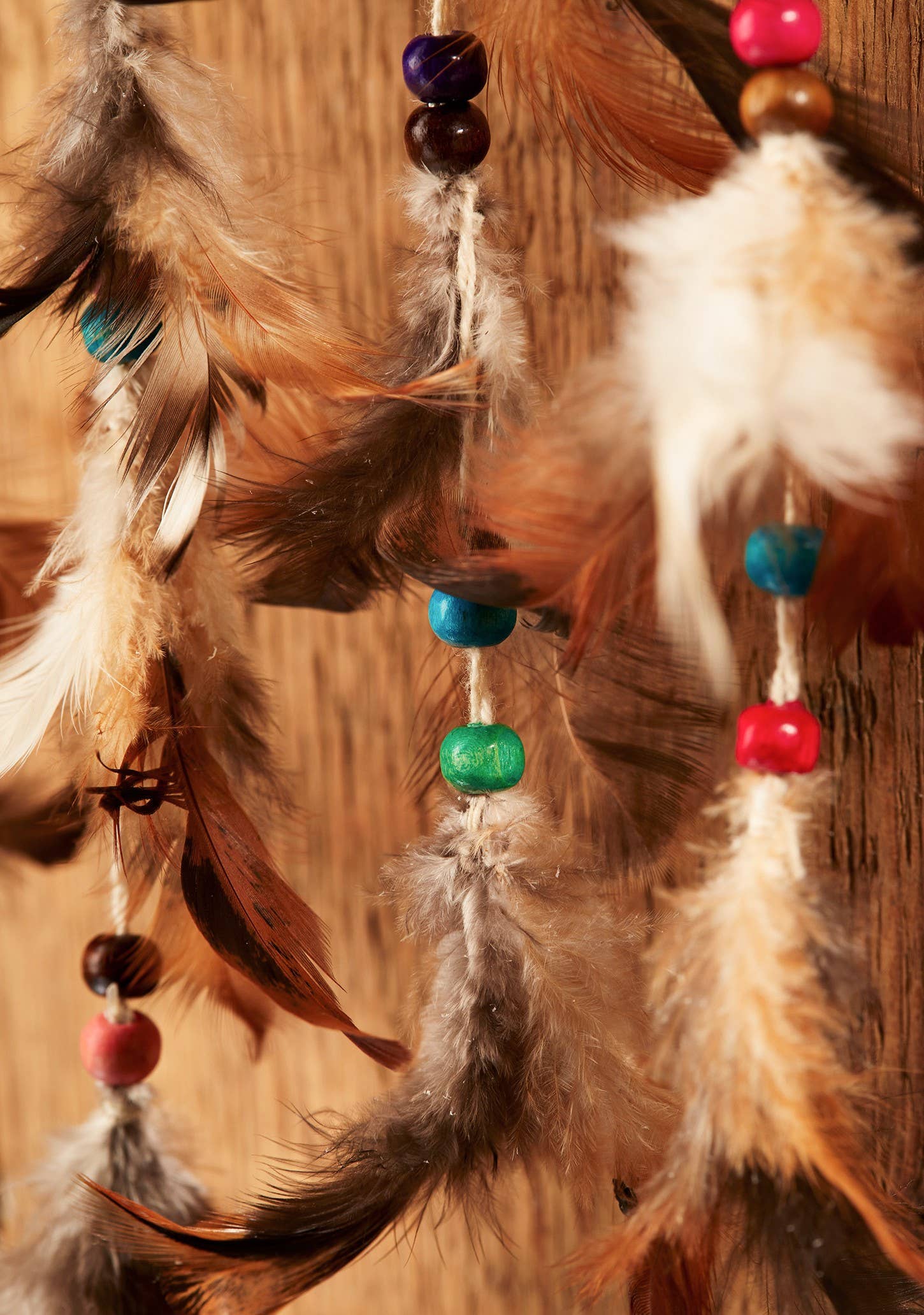 Namaste - Vendita all'ingrosso Acchiappasogni - Acchiappasogni doppio in canapa naturale2