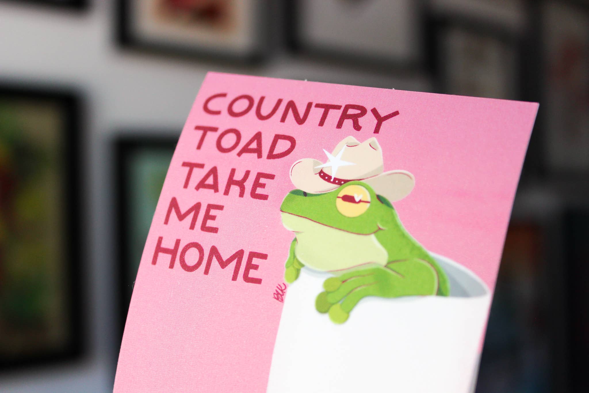 Betina C Koche - Wholesale Sticker - Sticker Country Toad | Frog Illustration2