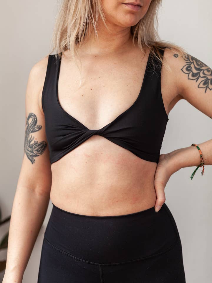 Recycled Laguna Classic Top | Onyx for wholesale by Ecomadix