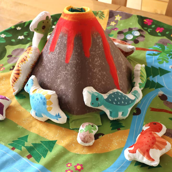 Kidifabrics - Wholesale Craft Sewing Kit - The dinosaur carpet to sew
