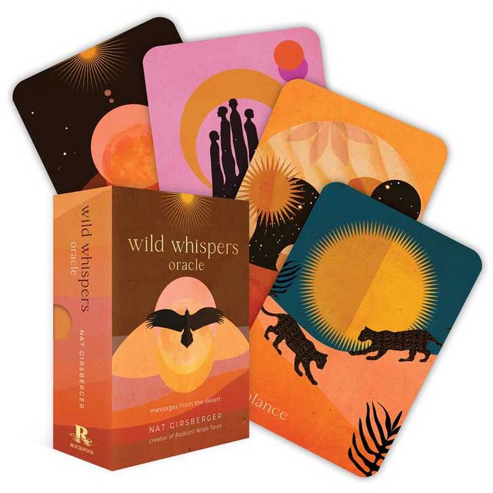 Simon & Schuster - Wholesale Tarot Cards - Wild Whispers Oracle by Nat Girsberger