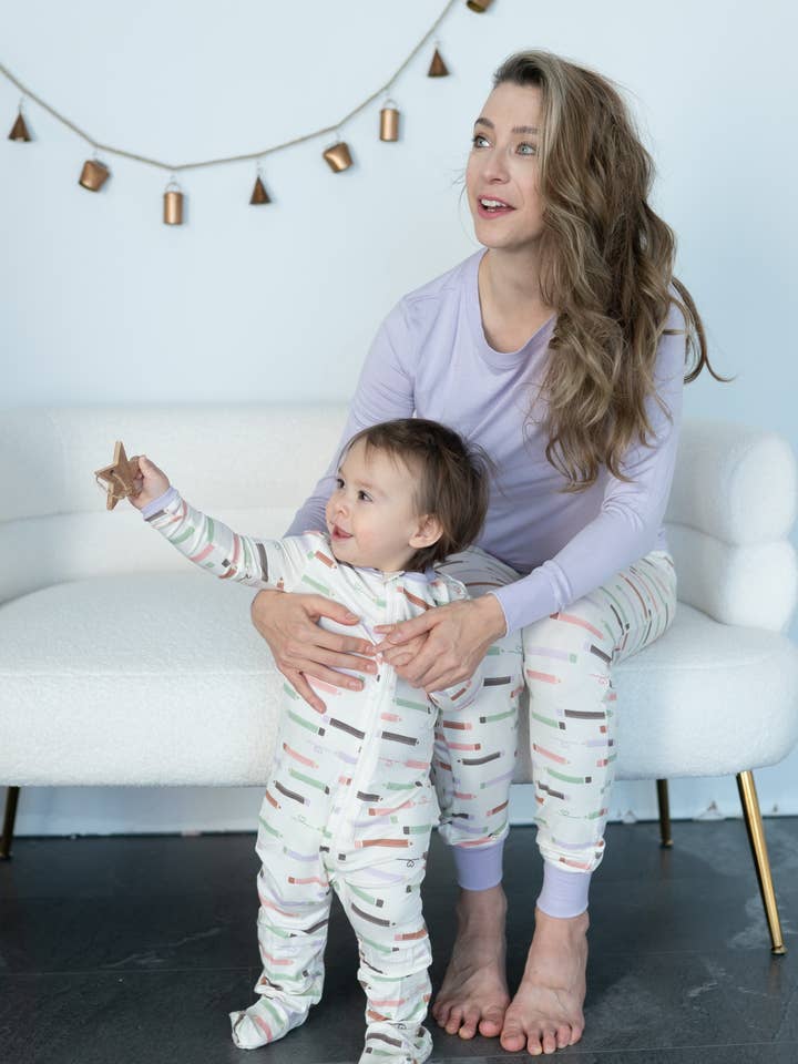 Silkberry Baby - Wholesale Sleepsuit - Baby - Bamboo Zip up Footed Sleeper (Print)12